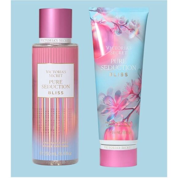 PURE SEDUCTION BLISS BODY SPRAY AND LOTION SET - Picture 1 of 4